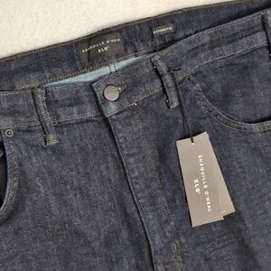NWT Shaquille O'Neal XLG 46x34 Athletic Fit Blue Jeans 360 Stretch Denim